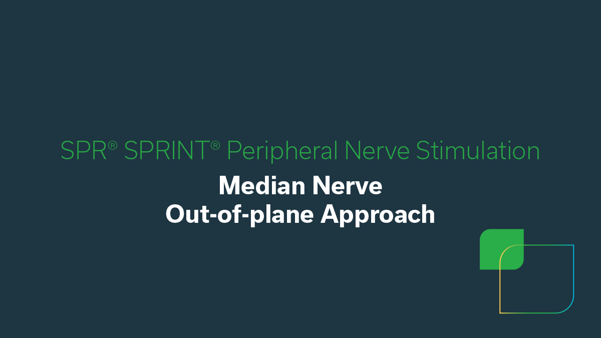 Median Nerve out-of-plane approach video thumbnail