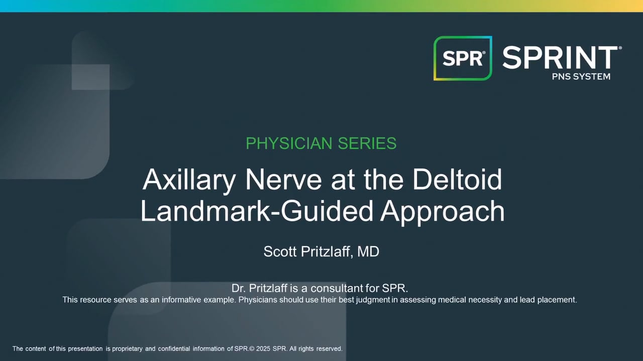 Axillary Nerve at the Deltoid Thumbnail