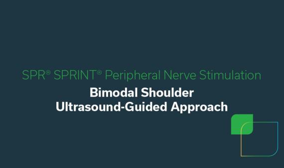 Bimodal Shoulder Ultrasound-Guided Approach